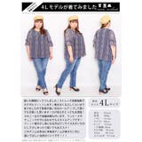 ウォッシュスキニーストレッチデニム 大きいサイズ レディース | GOLDJAPAN　大きいサイズ専門店 | 詳細画像14 