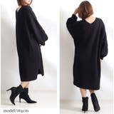 ケーブル編みニットワンピース 大きいサイズ レディース | GOLDJAPAN　大きいサイズ専門店 | 詳細画像12 