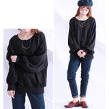 ざっくり着こなすのが可愛い、 BIGトレーナー 大きいサイズ | GOLDJAPAN　大きいサイズ専門店 | 詳細画像11 