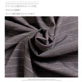 縦ラインでスタイルアップ、 リボンタイ付きシャツワンピース 大きいサイズ | GOLDJAPAN　大きいサイズ専門店 | 詳細画像7 