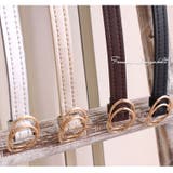 色違い買い必須♪ フリーサイズサークルバックルベルト 大きいサイズ | GOLDJAPAN 大きいサイズ専門店 | 詳細画像10
