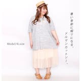 UV対策＆吸湿速乾VネックドルマンTシャツ ♪ 大きいサイズ | GOLDJAPAN　大きいサイズ専門店 | 詳細画像2 