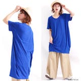 UV対策&吸湿速乾Vネックコクーンチュニック ♪ 大きいサイズ | GOLDJAPAN 大きいサイズ専門店 | 詳細画像9