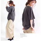 レディライクの必需品♪ フレアスリーブコットンカットソー 大きいサイズ | GOLDJAPAN　大きいサイズ専門店 | 詳細画像13 