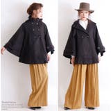 ケープ風ポンチョコート 大きいサイズ レディース | GOLDJAPAN　大きいサイズ専門店 | 詳細画像11 