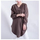 大きいサイズ レディース 太リブ重ねVネックプルオーバー | GOLDJAPAN 大きいサイズ専門店 | 詳細画像12