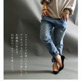 ずっと穿いてられる楽ちんデニム 大きいサイズ レディース | GOLDJAPAN　大きいサイズ専門店 | 詳細画像13 