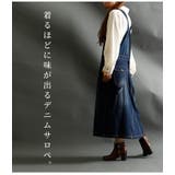 大人可愛いデニムサロペット 大きいサイズ レディース | GOLDJAPAN　大きいサイズ専門店 | 詳細画像2 