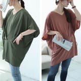 大きいサイズレディース チュニック タック入りコクーンチュニック | GOLDJAPAN　大きいサイズ専門店 | 詳細画像6 