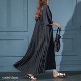 大きいサイズレディース ワンピース 接触冷感バックプリーツワンピース | GOLDJAPAN　大きいサイズ専門店 | 詳細画像11 