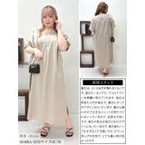 大きいサイズレディース ワンピース キーネックセンタータックドルマンワンピース | GOLDJAPAN　大きいサイズ専門店 | 詳細画像15 