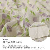 大きいサイズレディース ワンピース バックシャーリング花柄ワンピース | GOLDJAPAN 大きいサイズ専門店 | 詳細画像7