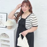 大きいサイズレディース ワンピース 半袖ボレロ&ロングキャミワンピースセット | GOLDJAPAN 大きいサイズ専門店 | 詳細画像5