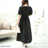 大きいサイズレディース ワンピース 配色クロスネックワンピース | GOLDJAPAN　大きいサイズ専門店 | 詳細画像12 