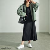 大きいサイズレディース ワンピース フェイクトップスレイヤードサイドリボンワンピ… | GOLDJAPAN 大きいサイズ専門店 | 詳細画像13