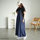 大きいサイズレディース ワンピース ラウンドネックTシャツ&デニムキャミワンピ2… | GOLDJAPAN 大きいサイズ専門店 | 詳細画像10