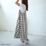 大きいサイズレディース ワンピース ラウンドネックTシャツ＆チェックキャミワンピ… | GOLDJAPAN　大きいサイズ専門店 | 詳細画像10 