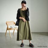 大きいサイズレディース ワンピース 楊柳前後2wayドロストジャンパースカート | GOLDJAPAN 大きいサイズ専門店 | 詳細画像13
