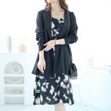 大きいサイズレディース ワンピース 花柄Aラインキャミソールワンピース | GOLDJAPAN　大きいサイズ専門店 | 詳細画像5 