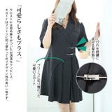 大きいサイズレディース ワンピース テーラードカラー半袖ワンピース | GOLDJAPAN　大きいサイズ専門店 | 詳細画像4 