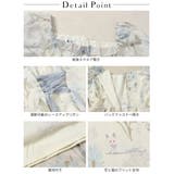 大きいサイズレディース ワンピース ウエストレースアップシフォンワンピース | GOLDJAPAN 大きいサイズ専門店 | 詳細画像14
