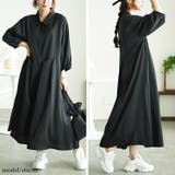 大きいサイズレディース ワンピース ウエストタックシャツワンピース | GOLDJAPAN　大きいサイズ専門店 | 詳細画像8 