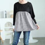 大きいサイズレディース トップス カットソー | GOLDJAPAN　大きいサイズ専門店 | 詳細画像13 