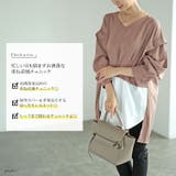 大きいサイズレディース チュニック フェイクレイヤード肩デザインチュニック | GOLDJAPAN　大きいサイズ専門店 | 詳細画像2 