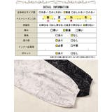 大きいサイズレディース ワンピース ギャザー切り替え花柄マキシワンピース | GOLDJAPAN　大きいサイズ専門店 | 詳細画像18 