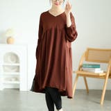 大きいサイズレディース ワンピース チュニック | GOLDJAPAN　大きいサイズ専門店 | 詳細画像12 