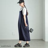 大きいサイズレディース ワンピース 前後2wayキルトジャンパースカート | GOLDJAPAN 大きいサイズ専門店 | 詳細画像8