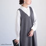 大きいサイズレディース ワンピース 前後2wayキルトジャンパースカート | GOLDJAPAN 大きいサイズ専門店 | 詳細画像10