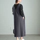 大きいサイズレディース ワンピース 前後2wayキルトジャンパースカート | GOLDJAPAN 大きいサイズ専門店 | 詳細画像13