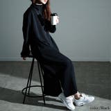 大きいサイズレディース ワンピース ハーフジップサイドスリットワンピース | GOLDJAPAN　大きいサイズ専門店 | 詳細画像6 