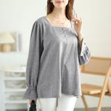 大きいサイズレディース トップス カットソー | GOLDJAPAN　大きいサイズ専門店 | 詳細画像8 