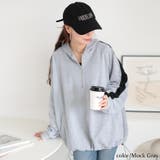 大きいサイズレディース トップス パーカー | GOLDJAPAN　大きいサイズ専門店 | 詳細画像6 