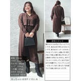 大きいサイズレディース ワンピース Vネックウエスト切り替えワンピース | GOLDJAPAN 大きいサイズ専門店 | 詳細画像15