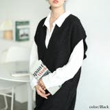 大きいサイズレディース ワンピース 深キーネックブークレジャンパースカート | GOLDJAPAN 大きいサイズ専門店 | 詳細画像6