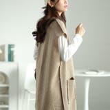 大きいサイズレディース ワンピース 深キーネックブークレジャンパースカート | GOLDJAPAN 大きいサイズ専門店 | 詳細画像13