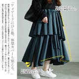 大きいサイズレディース ワンピース アシメティアードドッキングワンピース | GOLDJAPAN　大きいサイズ専門店 | 詳細画像4 