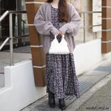 大きいサイズレディース ワンピース 小花柄ティアードマキシワンピース | GOLDJAPAN 大きいサイズ専門店 | 詳細画像11