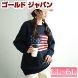 大きいサイズレディース トップス ニット | GOLDJAPAN　大きいサイズ専門店 | 詳細画像1 