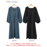 大きいサイズレディース ワンピース Vネックドロストギャザーワンピース | GOLDJAPAN 大きいサイズ専門店 | 詳細画像16