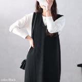 大きいサイズレディース ワンピース ジャンパースカート | GOLDJAPAN 大きいサイズ専門店 | 詳細画像11