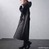 大きいサイズレディース ワンピース キルト配色ビッグポケットフーディーワンピース | GOLDJAPAN　大きいサイズ専門店 | 詳細画像8 