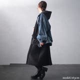 大きいサイズレディース ワンピース キルト配色ビッグポケットフーディーワンピース | GOLDJAPAN　大きいサイズ専門店 | 詳細画像13 