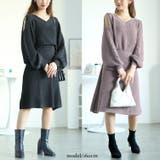 大きいサイズレディース ワンピース ニット | GOLDJAPAN 大きいサイズ専門店 | 詳細画像5