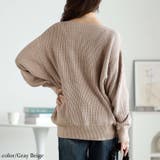 大きいサイズレディース トップス ニット | GOLDJAPAN　大きいサイズ専門店 | 詳細画像12 
