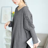 大きいサイズレディース トップス ニット | GOLDJAPAN 大きいサイズ専門店 | 詳細画像12