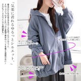 大きいサイズレディース パーカー トップス | GOLDJAPAN　大きいサイズ専門店 | 詳細画像3 